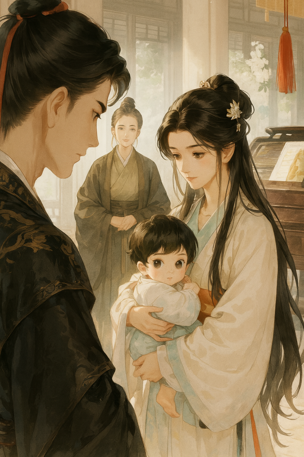 Ngày Xuất Quan Của Công Công, Thiếp Thất Cản Linh Cữu